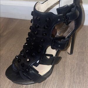 Michael Kors Bryan platform open toe heel